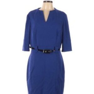 Blue Belted Dress from Antonio Melani